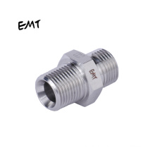 EMT hydraulics joint connector SS BSPP male O-ring seat nipple adapter